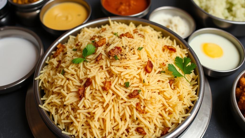 Indian Biryani. Biryani in everyday life and celebration