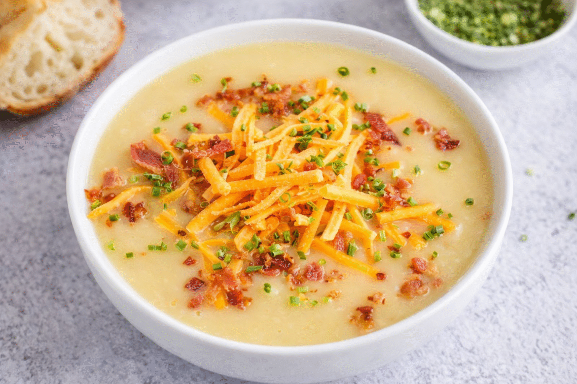 Potato Cheddar Soup Recipe – Creamy, Comforting & Easy Homemade Guide