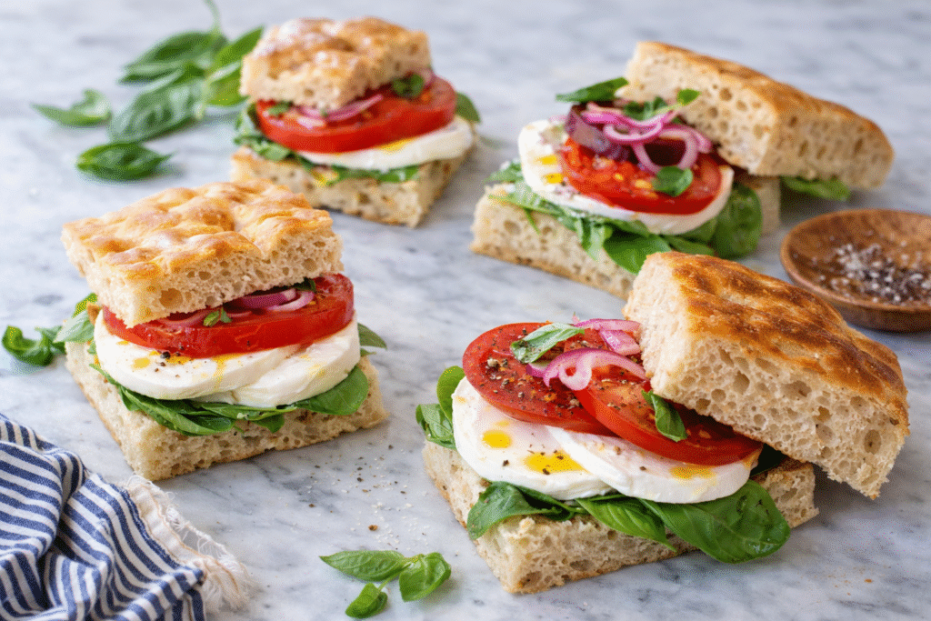 Caprese Sandwich – A Fresh, Healthy, and Delicious Italian Classic