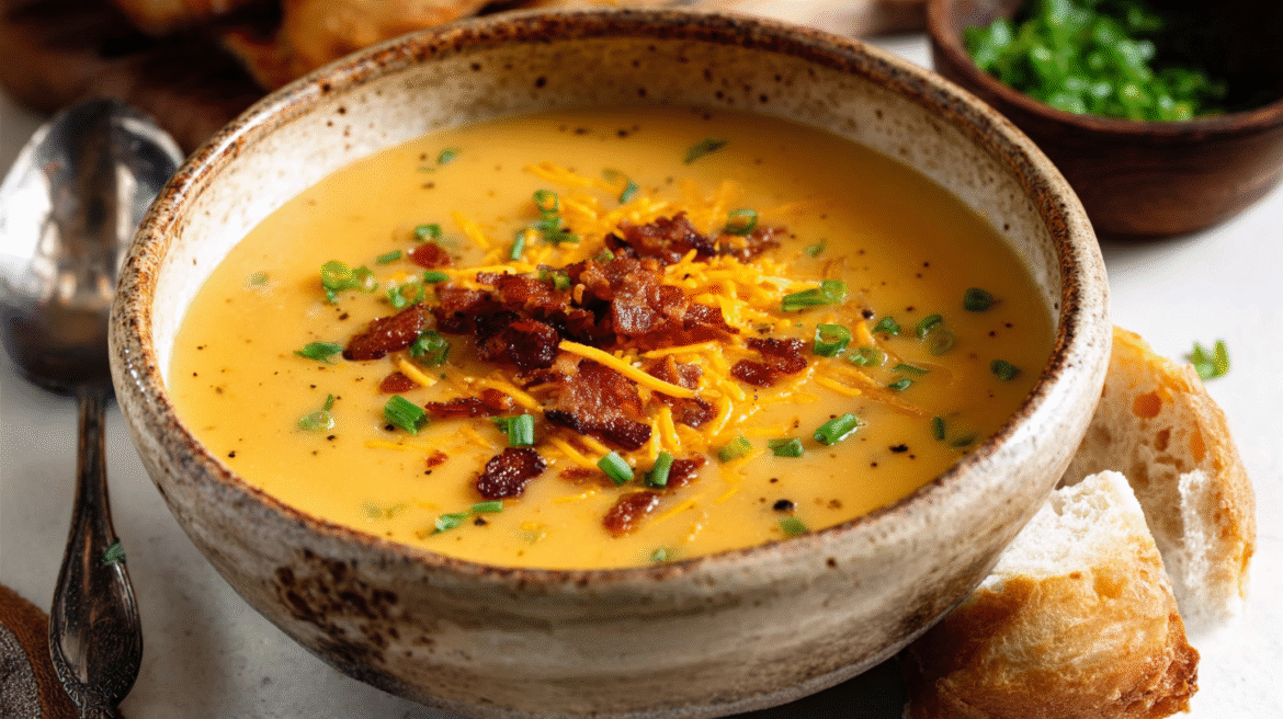 Potato Cheddar Soup A Creamy Classic for Every Season
