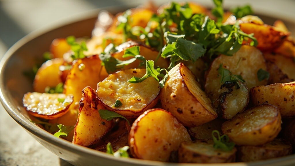 Grilled Potato Salad with Scallion Vinaigrette
