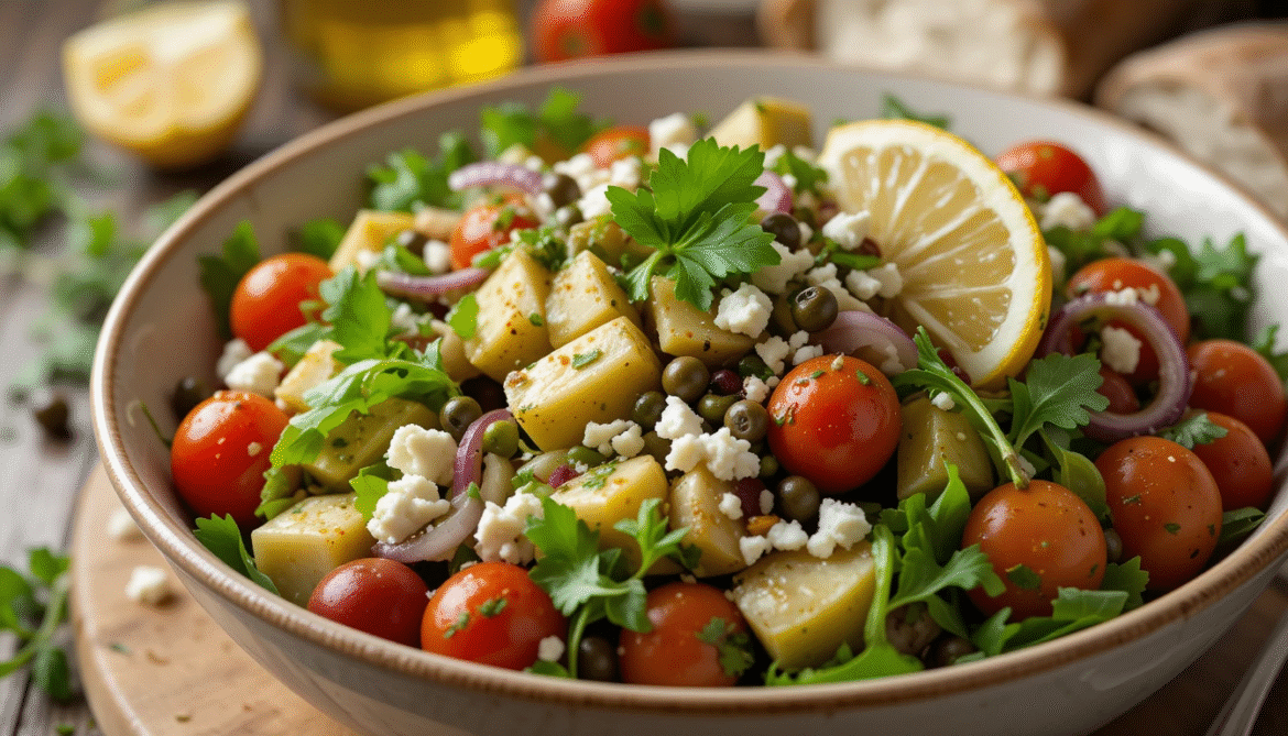 Simple Artichoke Salad with Zesty Lemon Parmesan Vinaigrette — Full Recipe & Guide