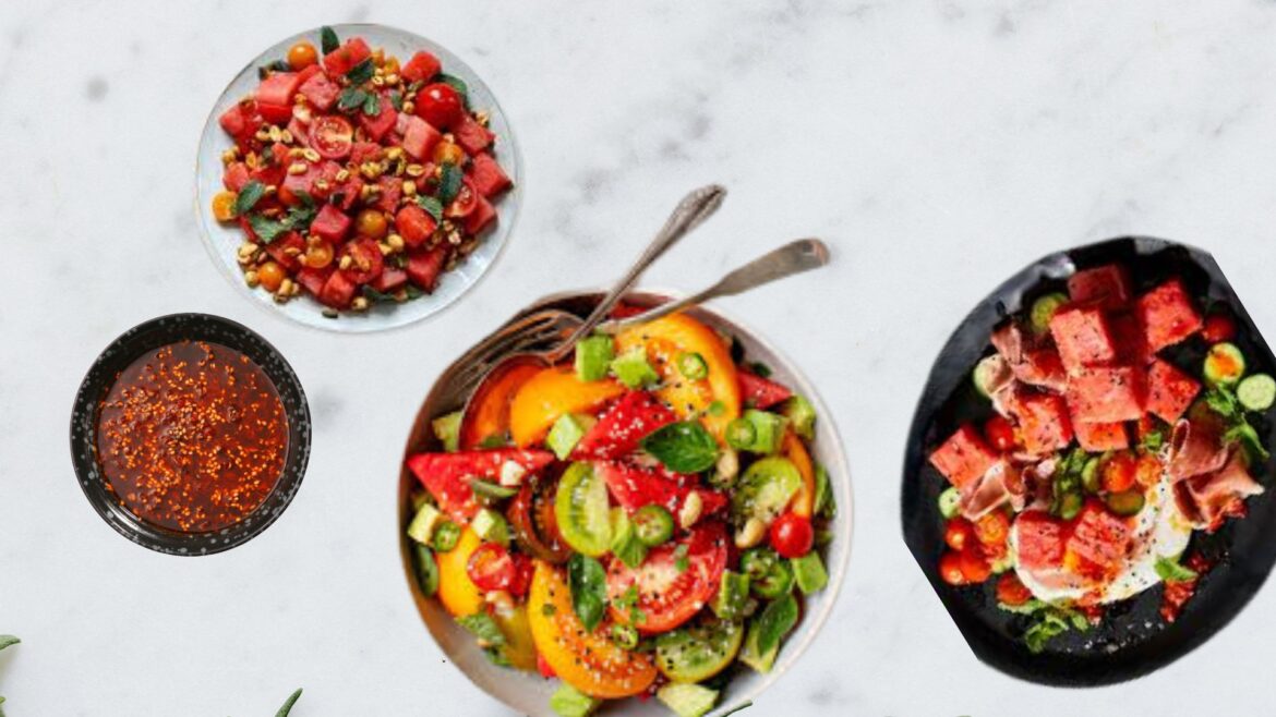 Spicy Watermelon Tomato Salad A Refreshing Twist on Summer Flavors