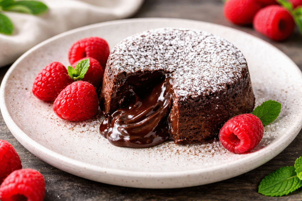 Gluten-Free Molten Lava Cake