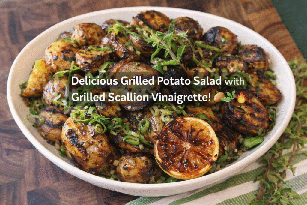 Grilled Potato Salad with Scallion Vinaigrette – A Fresh Summer Twist You’ll Love