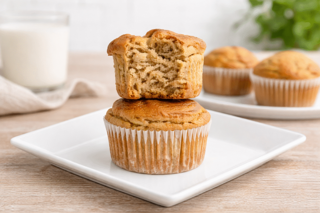 Rice Flour Banana Muffins
