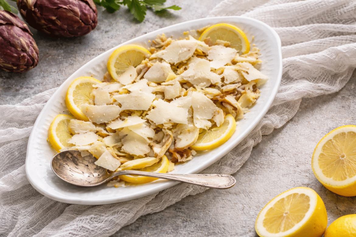 Simple Artichoke Salad with Zesty Lemon Parmesan Vinaigrette – A Fresh, Healthy & Flavor-Packed Recipe