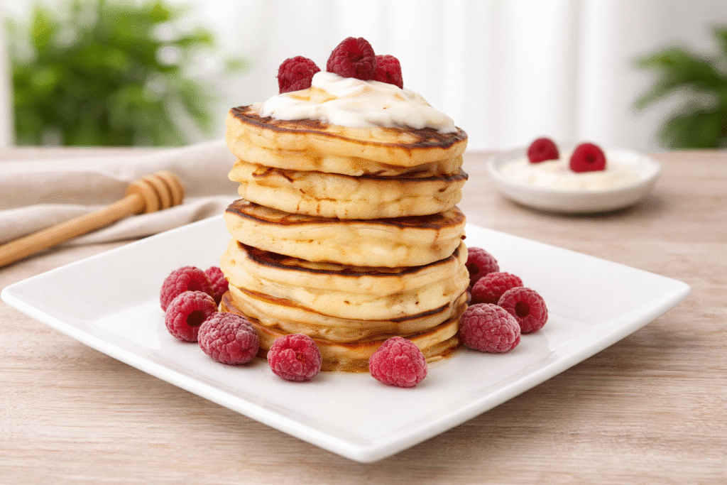 Soft Rice Flour Pancakes