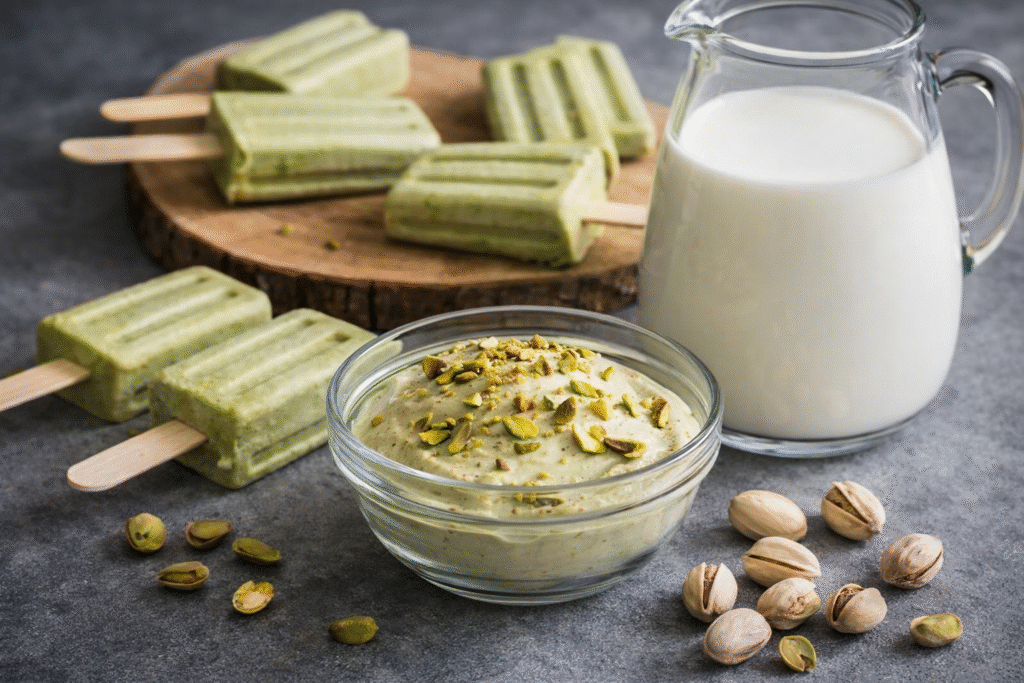 What Is Pistachio Joe Pudding Popsicle