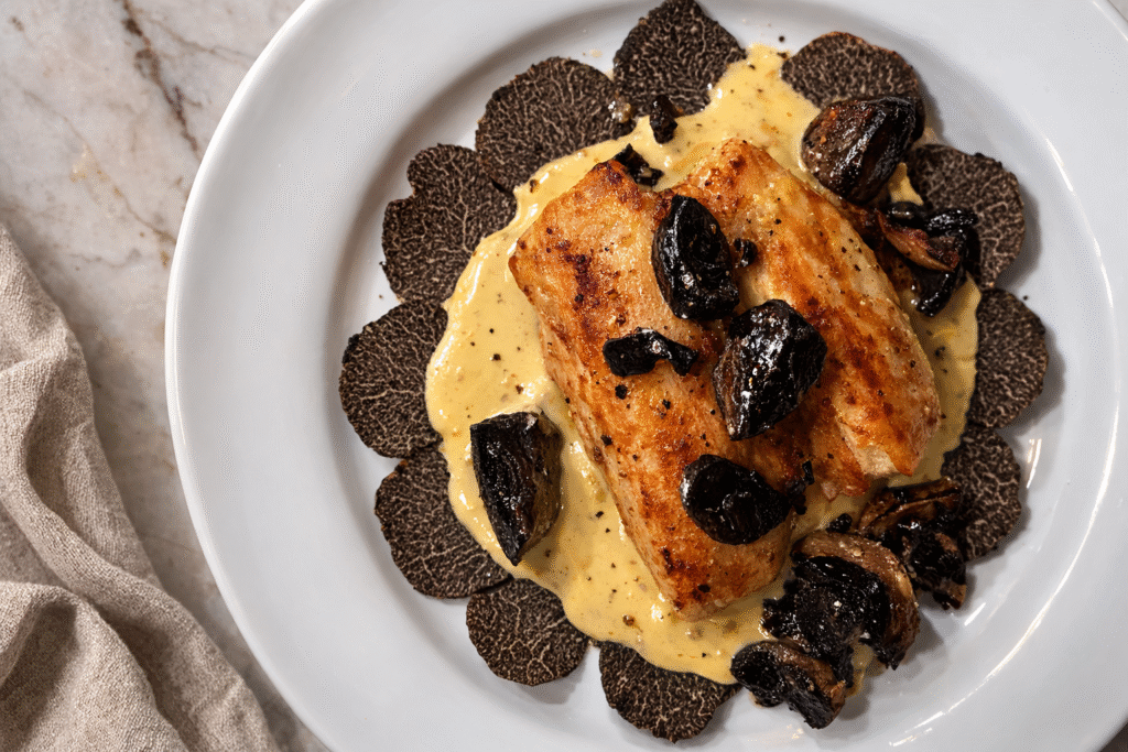Black Truffle Cream Chicken