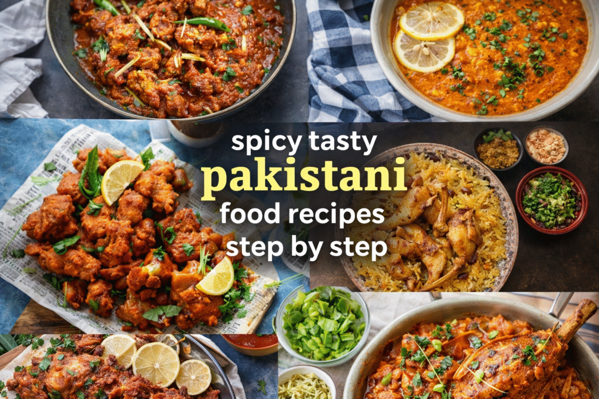 Spicy Tasty Pakistani Food Recipes Step by Step (Authentic & Easy Guide)