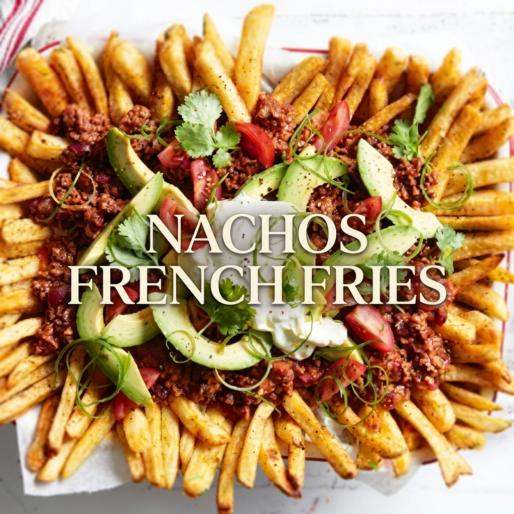 Easy nachos french fries for Quick Game Night Cravings