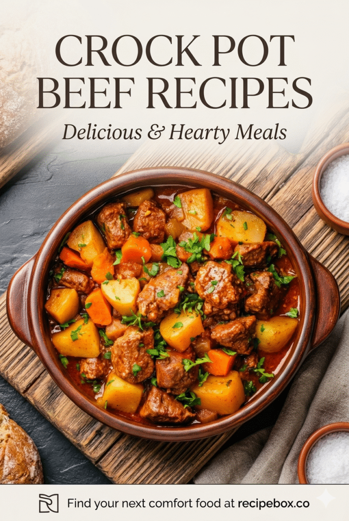 Guilt-Free Comfort Food Beef Slow Cooker Recipe Healthy & Wholesome