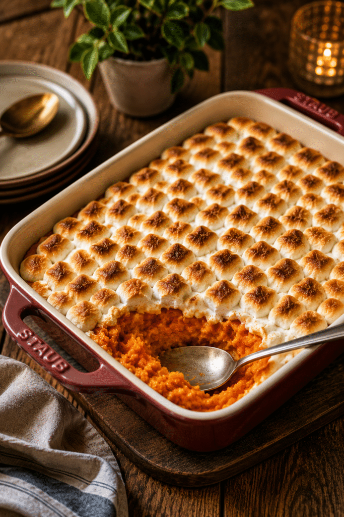 Sweet Potato Marshmallow Dish