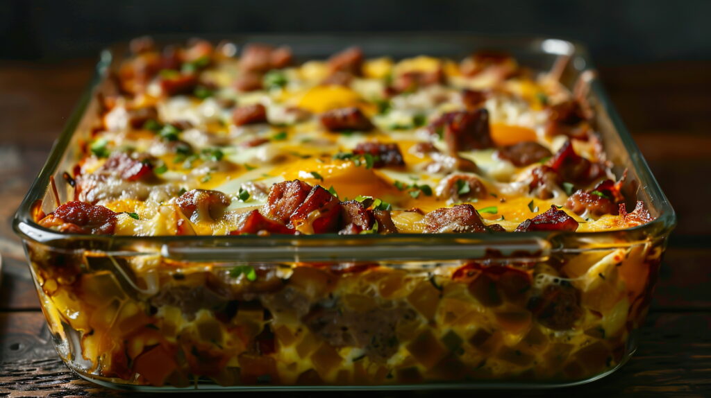 Tater Tot Breakfast Casserole