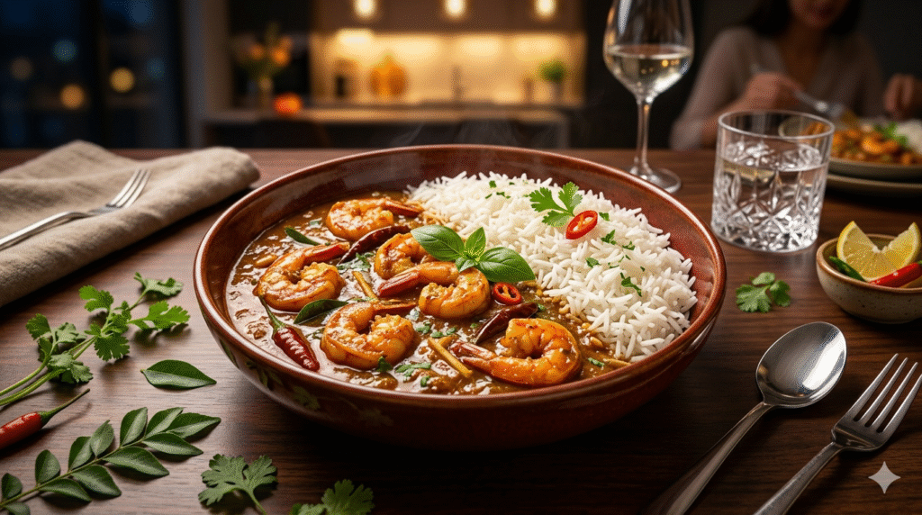 The Best Sides to Serve with Your Spicy Shrimp Vindaloo