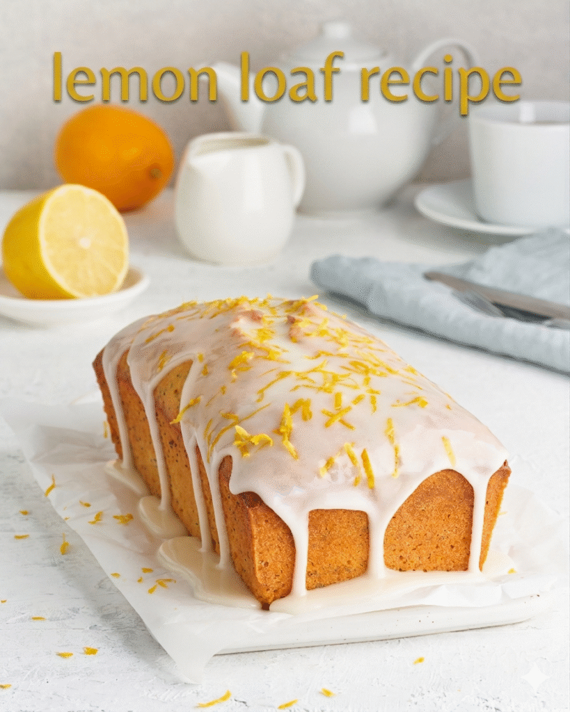 The Classic Touch Inspired by the Iconic Lemon Loaf Recipe Mary Berry Style