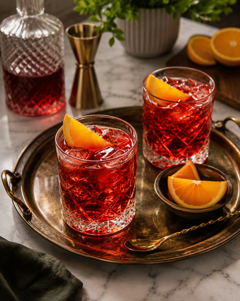 What are the classic ingredients needed to make a Negroni