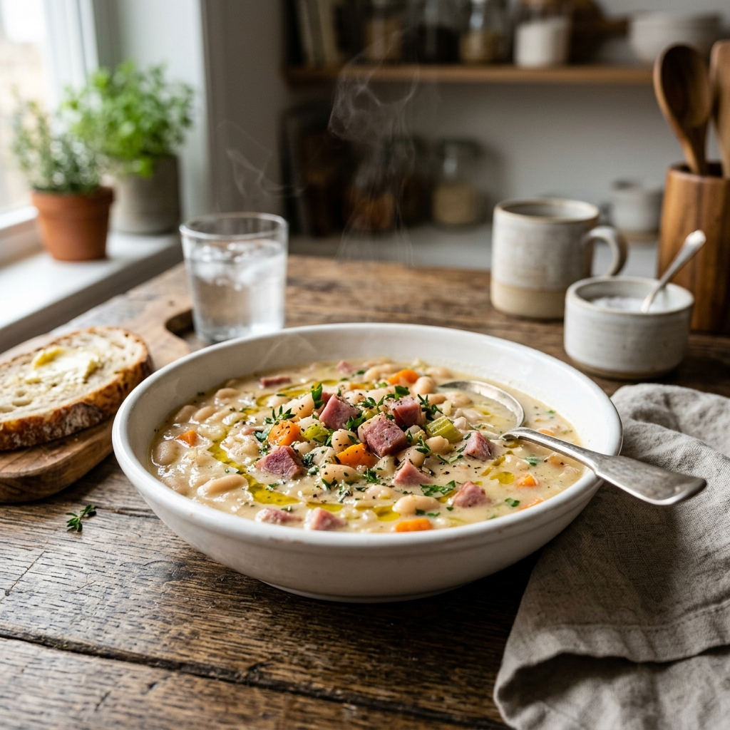 Why This Old Fashioned Ham and Bean Soup Remains a Family Favorite