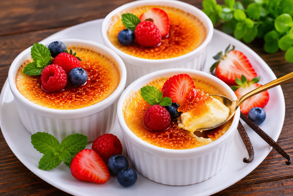 Classic French Crème Brûlée