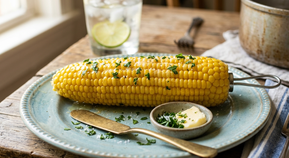 How to Make a Corn on the Cob Recipe Boiled to Juicy Perfection